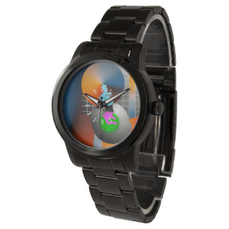 Digital Sunset Watch Armbanduhr