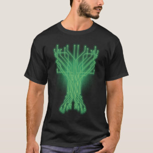 Digital Tree Computer Mechanical Engineer T-Shirt