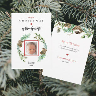 Digital Unser erstes Weihnachten als Großeltern Fo