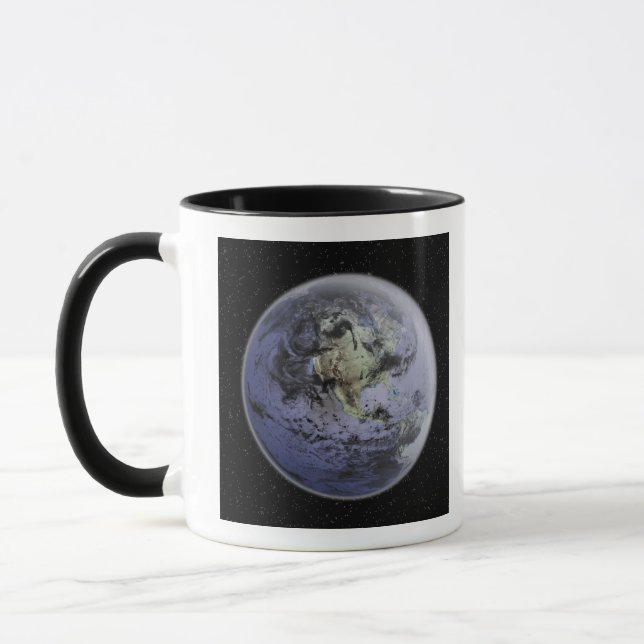 Digital verbesserte Abbildung der Vollerde Tasse (Links)