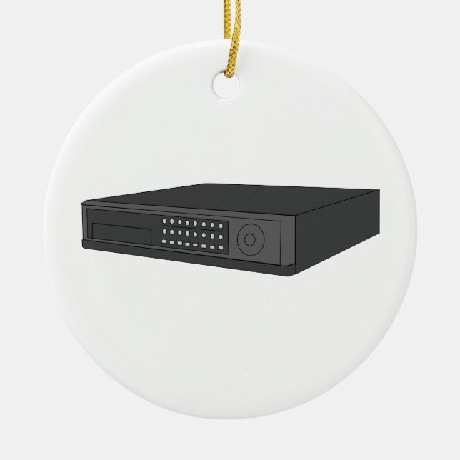 Digital Video Recorder Keramikornament (Vorne)