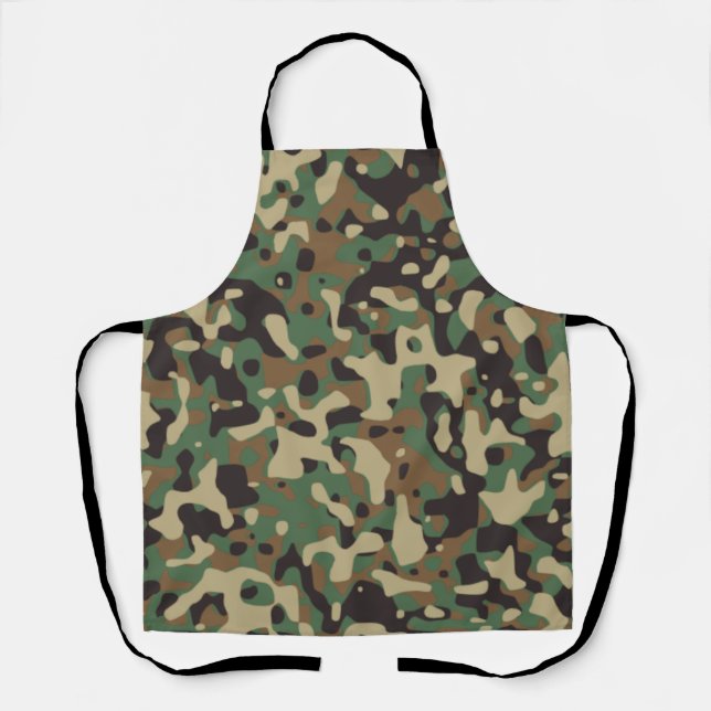Digital Woodland Military Camouflage Pattern Schürze (Vorderseite)