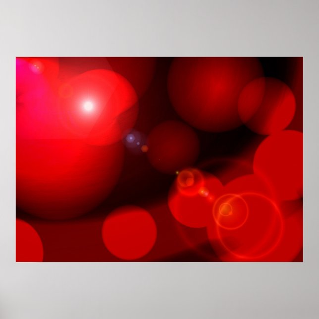 Digitaldruck für Abstraktes Poster (Vorne)