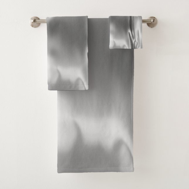 Digitaldruck mit flüssigem Silber 2 Badhandtuch Set (Insitu)