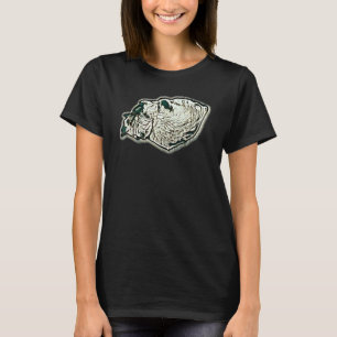 Digitale abstrakte Malerei einer Katze 2 T-Shirt