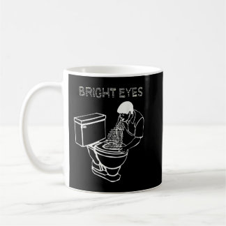 digitale Asche in einer digitalen Urne Kaffeetasse