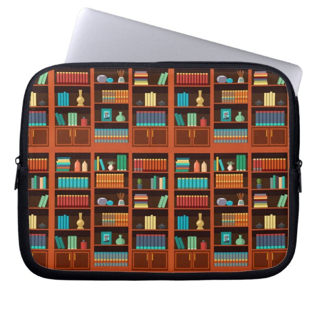 Digitale Bibliothek Laptopschutzhülle (Vorderseite)