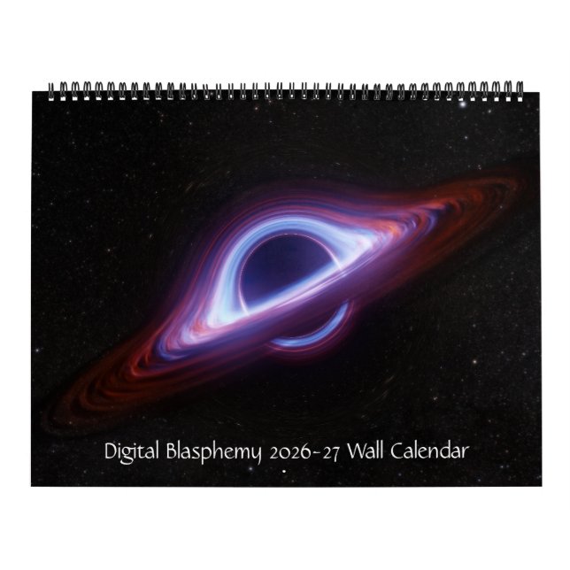 Digitale Blasphemie 2026-27 Mauerkalender (24 Mona Kalender (Titelbild)
