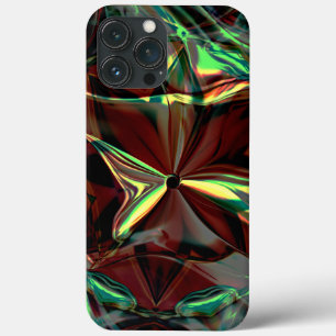 Digitale Blume mit metallischen oder kristallinen Case-Mate iPhone Hülle