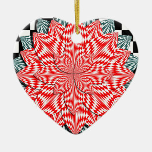 Digitale Blume von Kenneth Yoncich Keramikornament