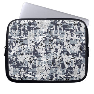 Digitale Camouflage-Dekoration im urbanen Stil Laptopschutzhülle