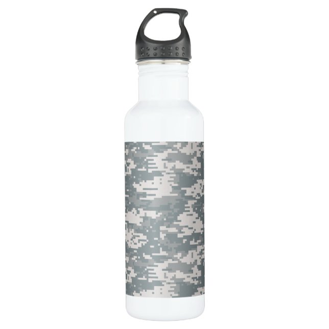 Digitale Camouflage Trinkflasche (Vorderseite)