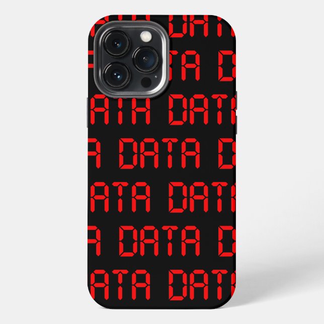 DIGITALE DATEN iPhone 13 PRO MAX HÜLLE (Rückseite)