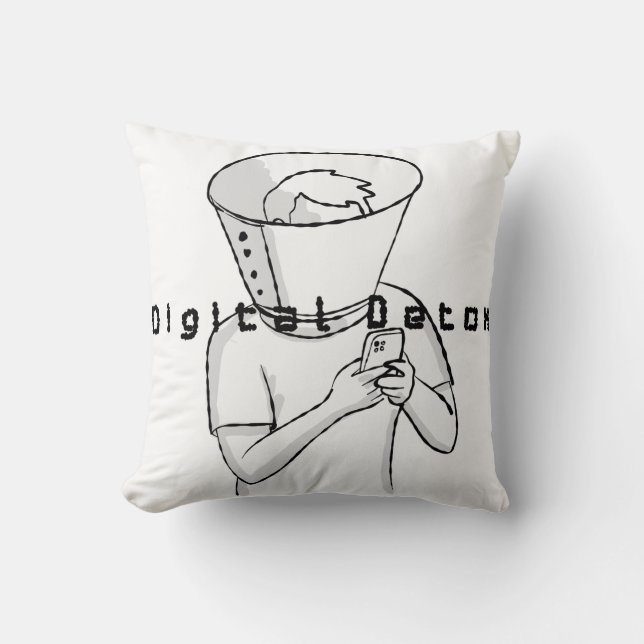 digitale Detox-Behandlung Kissen (Vorderseite)