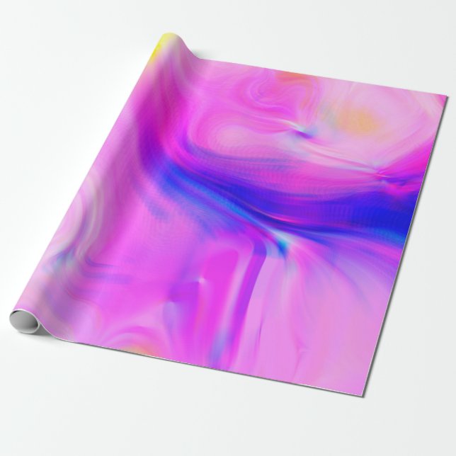 Digitale Effekte. Multicolor abstrakter Hintergrun Geschenkpapier (Ungerollt)
