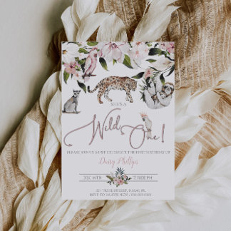 Digitale Einladung Jungle Safari Geburtstag Einlad