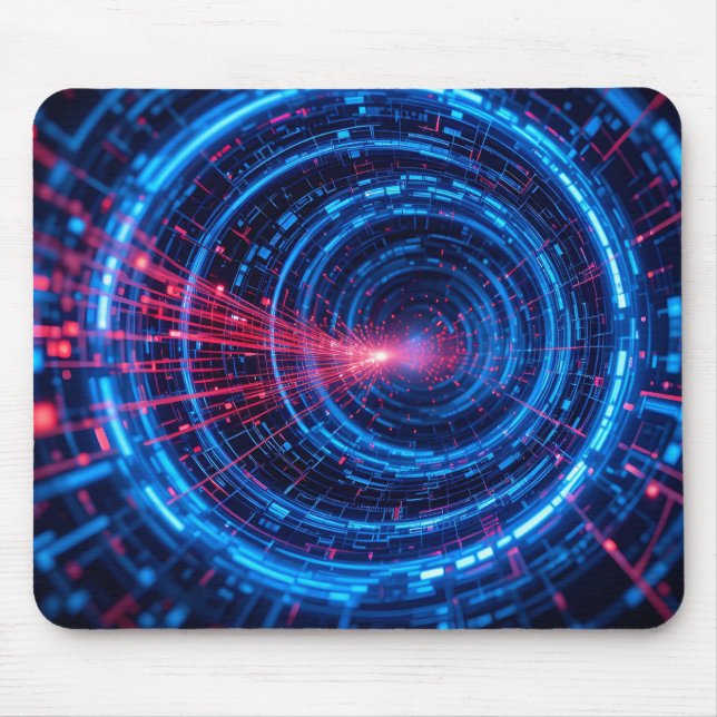 Digitale Festung: Der sichere Strom Mousepad (Vorne)