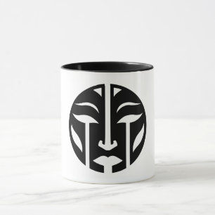 Digitale Frau Tasse