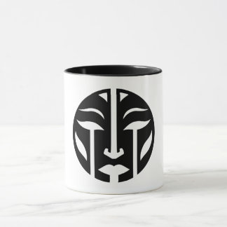 Digitale Frau Tasse