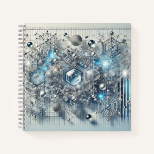 Digitale Geometrie und Molekularstrukturen Notizbuch