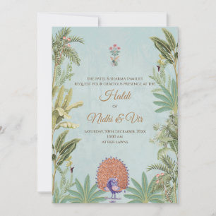 Digitale Hindu-Karten und indische Hochzeitseinlad Einladung