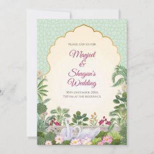 Digitale indische Hochzeitseinladung Hindu-Hochzei Einladung