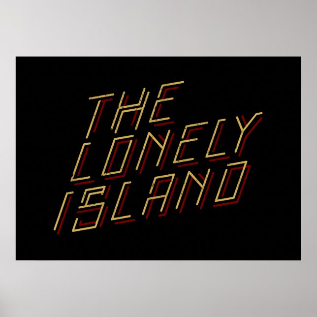 Digitale Insel Poster (Vorne)