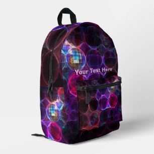 Digitale Kavitation Bedruckter Rucksack