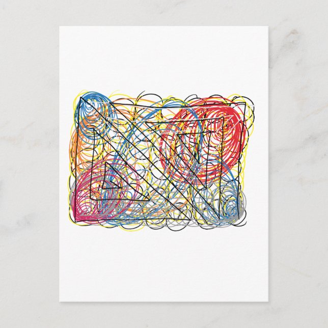 Digitale Kunst 04 Postkarte (Vorderseite)