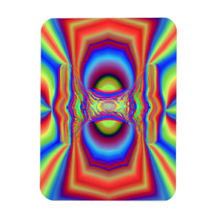 Digitale Kunst der dimensionalen Schnittstelle Magnet