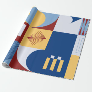 Digitale Kunst Grafikdesign eines einfachen Muster Geschenkpapier