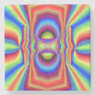 Digitale Kunst in Dimensionen Steinuntersetzer