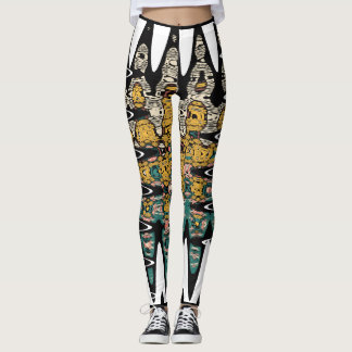 digitale Kunst Vögel Leggings