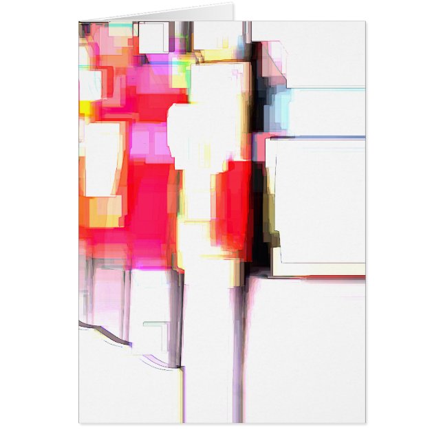 Digitale Kunstkarte "Blink" (Vorne)