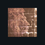 Digitale Löwendunkelheit ins Licht Leinwanddruck<br><div class="desc">Digitale Löwendarkie in hellen Canvas Print</div>