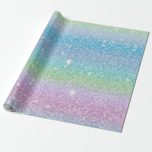 Digitale Papier Glitter Einhorn Textur Muster Geschenkpapier
