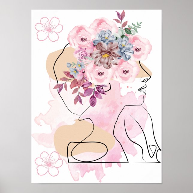Digitale Produkte Wandkunst druckbar Poster (Vorne)