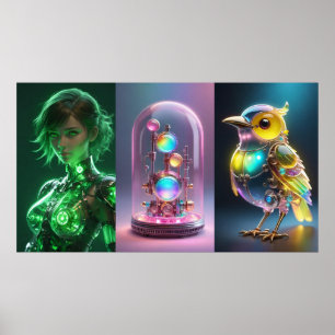 Digitale Renderer Poster