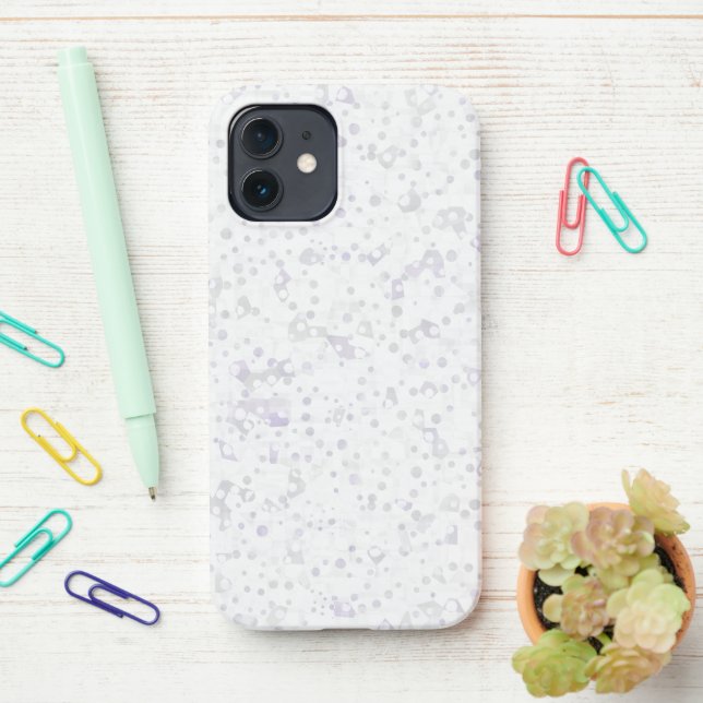 Digitale Scrapbooking iPhone 12 Hülle (Auf dem Schreibtisch)