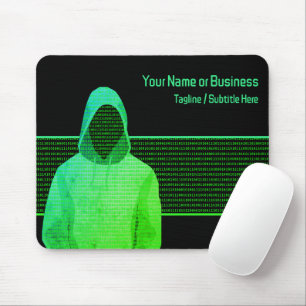 Digitale Sicherheit - Unternehmenstext zur Bekämpf Mousepad