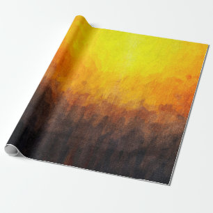 Digitale Struktur der Malerei. Abstrakte Kunst Geschenkpapier