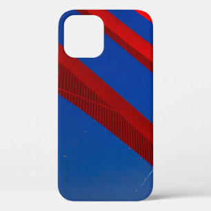 Digitale Tapete in Rot und Blau Case-Mate iPhone Hülle