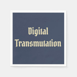 Digitale Transmutation Serviette