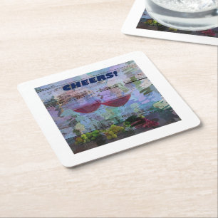 Digitale Untersetzer für Weinimpressionen