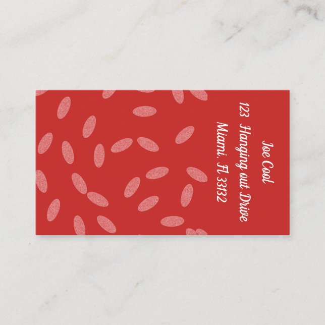 Digitale Visitenkarte (Vorderseite)