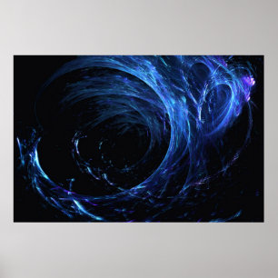 Digitale Welle Poster