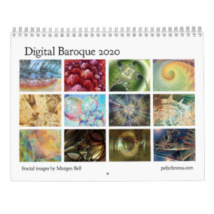 Digitaler Barockkalender 2020 Fraktal Kalender