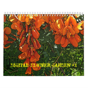 Digitaler Blumengarten Calendar #2 Kalender