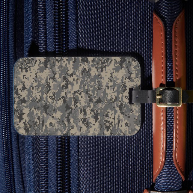 Digitaler Camouflage-Druck für die militärische Ca Gepäckanhänger (Vorderseite Insitu 4)