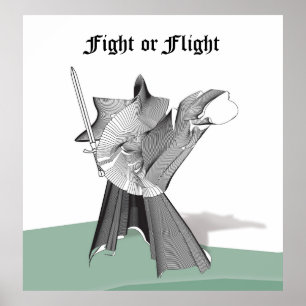 Digitaler Krieger Poster